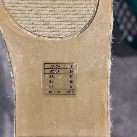 Forever 21 Taupe Sandals w/ buckles on the side - Picture 3 of 4